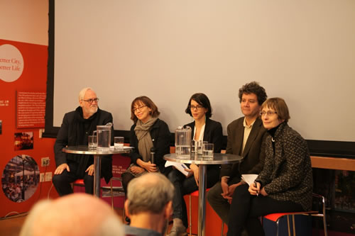 <p>Gezi Paneli, Center for  Architecture, New York, 14 Kasım 2013 (AnthonyVidler, ElizabethAngell, Edhem  Eldem ve Zeynep Çelik ile)</p>