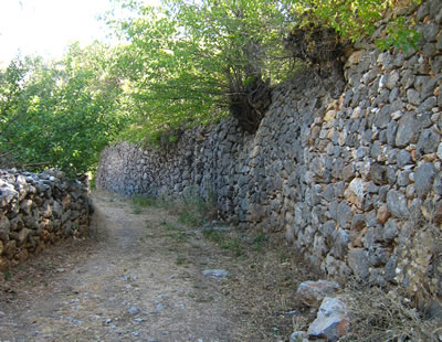 <p> <strong>11.</strong> Yol-Bahçe Duvarları, Kemaliye<br />Fotoğraf: E. Korkmaz</p>