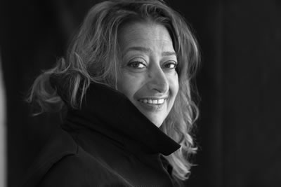 <p><strong>1.</strong> Zaha Hadid (d. 31  Ekim 1950, Bağdat-ö.31 Mart 2016, Miami)<br />Fotoğraf: Brigitte Lacombe</p>