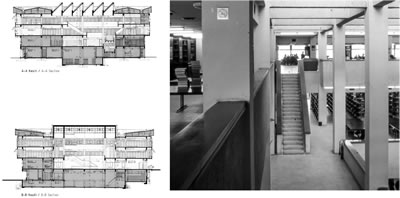 <p>Boğaziçi Üniversitesi Merkez Kütüphanesi, İstanbul, 1975-1978 (Şandor Hadi ile birlikte)<br />