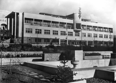 Türk Hava Kurumu Eğitim Tesisleri Öğrenci Yurdu, Ankara, 1936. Fotoğraf: yaklaşık 1936