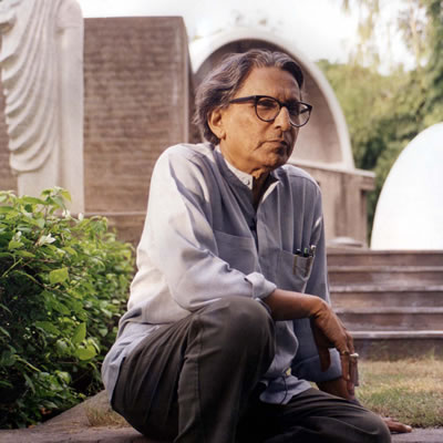 <p><strong>1.</strong> Balkrishna V. Doshi</p>