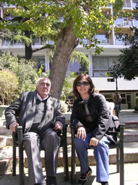 <p>Turgut Cansever ile,  Anadolu Kulübü, Büyükada, 2002</p>