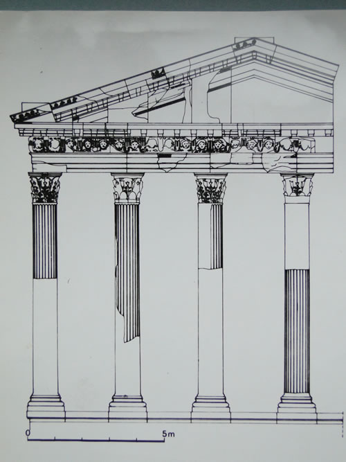 <p>Side Apollon Tapınağı (1977-1991) (Belgeleme  ve restorasyon işleri)</p>