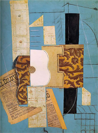 1. Pablo Picasso, Gitar, 1913. (Kaynak: URL1)