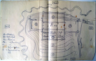 <p><strong>2. </strong>Akademi,  Kütüphane, “Representation” ve Müze Yapıları<br />Kaynak: Edhem Eldem Arşivi</p>