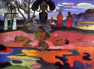 2. Paul Gauguin, “Tanrıların Günü”, 1894<br />(Kaynak: http://upload.wikimedia.org/wikipedia/commons/4/44/Paul_Gauguin_113.jpg) 