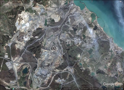 <p><strong>2. </strong>İstanbul 3. Havaalanı projesinin olduğu alanın hava fotoğrafı, 08.11.2015<br />  Kaynak: Google Earth</p>