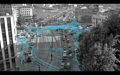 <p><strong>2.</strong> 2013 İstanbul Bienali için Maria  Lopez tarafından oluşturulmuş yaya kullanımı diyagramı: Making Ways.<br />  Kaynak: <strong>13. İstanbul Bienali Kitapçığı</strong>, 2013.</p>