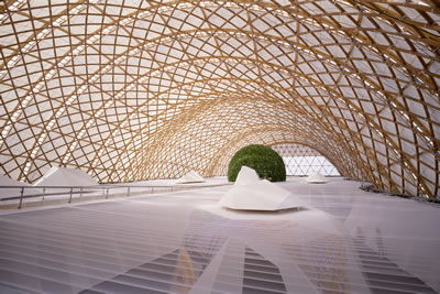 <p><strong>22.</strong> Japan Pavilion, Expo 2000 Hannover,  2000, Almanya<br />© Hiroyuki Hirai<br />