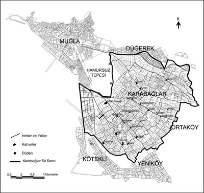 <p><strong>2. </strong>Karabağlar Yaylası  planı ve sit sınırları</p>