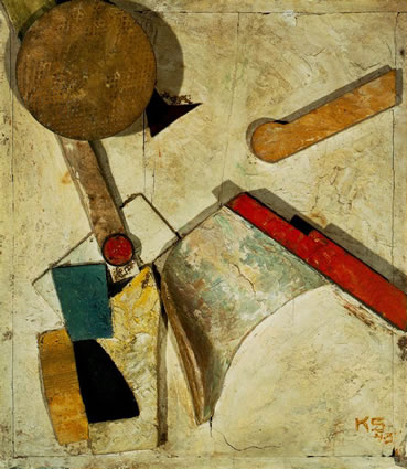 24. Kurt Schwitters, Kolaj, 1945. (Kaynak: URL15)