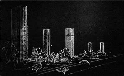 <p><strong>2a </strong>Leonidov Magnitogorsk Lineercity, 1930<br />Kaynak: www.tumblr.com/search/Ivan+Leonidov [Erişim: 01.11.2015]