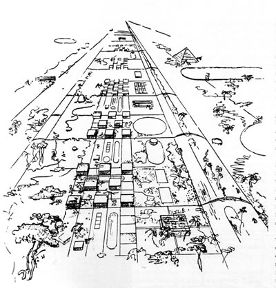 <p><strong>2b.</strong>Leonidov Magnitogorsk Lineercity, 1930<br />Kaynak: www.tumblr.com/search/Ivan+Leonidov [Erişim: 01.11.2015]