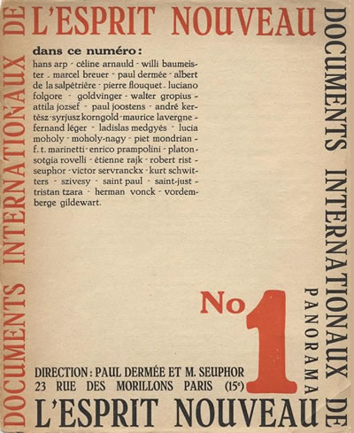 <p><strong>3. L Esprit Nouveau</strong>, 1920, sayı: 1<br />Kaynak: https://commons.wikimedia.org/wiki/File:Cover_esprit_nummer_1.jpg [Erişim: 01.02.2018]