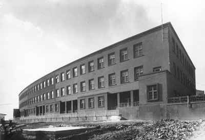 Ankara Kız Lisesi, Bahçe Cephesine Bakış. Fotoğraf: 1931