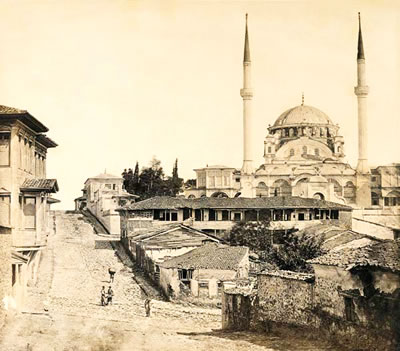 <p><strong>Resim 4.</strong> Selimiye Camisi, 1854 <br />(Kaynak: Robertson, 1992)