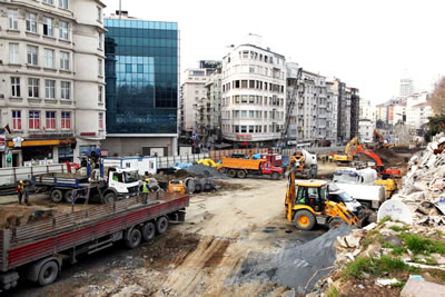 4. ‘Taksim şantiyesi’, İstanbul (© Bülent Müftüoğlu)