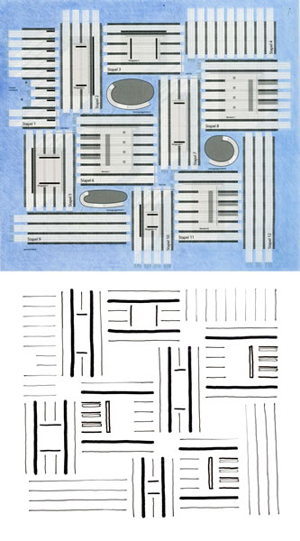 <p><strong>4.</strong> EXPO  İsviçre Pavyonunun planı ve yorumu <br />  Kaynak: Durisch, 2014b,  s.115. Çizim: Mehmet Kerem Özel</p>