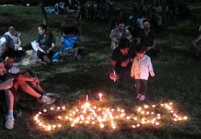 Gezinin uzantısı olarak, Abbasağa Parkı’ndaki sivil tepkiler. Bu arada forum amfitiyatroda devam etmektedir. 