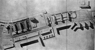 <p><strong>5.</strong> Birincilik ödülü alan Doğan Tekeli, Tekin Aydın ve Sami Sisanın Konak  Sitesi projesi<br />   Kaynak: 1956, <strong>Arkitekt</strong>, sayı: 02(284), ss.59.</p>