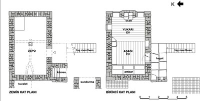 <p><strong>5.</strong> Basit  konut plan tipine bir örnek, Zeytinliköy, 2013</p>