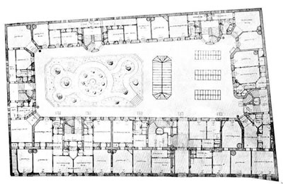 <p><strong>5. </strong>Hemgården projesine ait  plan<br /> 	Kaynak: Vestbro, Dick  Urban; Lisa, Horelli, 2012, “Design for Gender Equality: The History of  Co-housing Ideas and Realities”, <strong>Built Environment</strong>,  cilt:38, sayı:3, ss.315-335.</p>