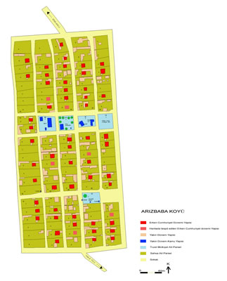 <p><strong>5.</strong> Kırklareli  Arizbaba Göçmen Köyü durum planı, 2005</p>