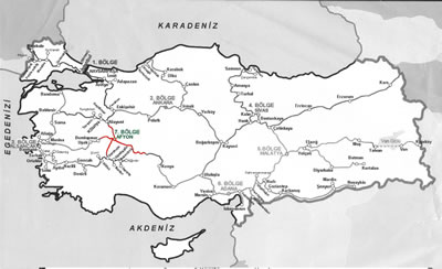 5. Türkiye Demiryolları içerisinde Afyonkarahisar.