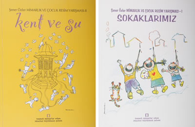 <p><strong>5.</strong> İstanbul BK Şubesi çalışmaları “Kent  ve Su” ve “Sokaklarımız” başlıklı resim yarışmaları kitap görselleri</p>