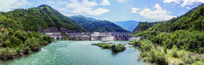 <p>Çoruh Nehri üzerindeki en büyük dört HES’ten biri Muratlı Barajı, Artvin</p>