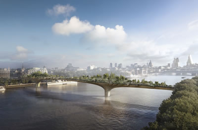 <p><strong>5.</strong> The Garden Bridge, Londra<br />Kaynak: Arup</p>