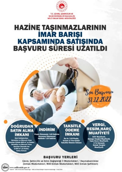 <p><strong>6.</strong> Çevre Şehircilik ve İklim Değişikliği Bakanlığı hazine taşınmazlarının satışı  afişi <br /> 	Kaynak:  URL5.</p>