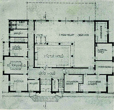 <p><strong>7b.</strong> Sinan Mimaroğlu - Hüsnü Tamer projesi<br /> 	Kaynak: <strong>Arkitekt, </strong>sayı: 1939-07-08 (103-104), s.167.</p>