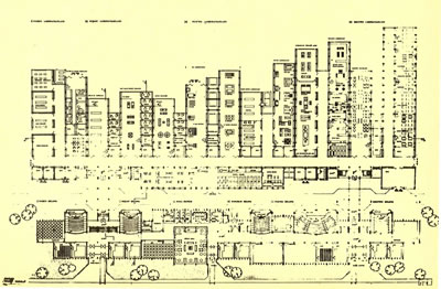 <p><strong>Resim 7c.</strong> Erzurum Atatürk  Üniversitesi Mühendislik Mimarlık Yüksekokulu Yarışması, Önalın  1. Ödül alan projeyi değerlendirme krokisi, projenin maket fotoğrafı ve kat planı<br />  Kaynak: <strong>Mimarlık</strong>, 1972, sayı: 102, s.43.</p>