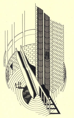 <p><strong>7d.</strong> İç perspektif<br />  Kaynak: 1987, <strong>Mimarlık</strong>, sayı:226, ss.68-77</p>