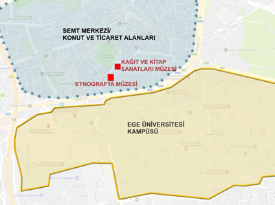 <p><strong>9.</strong> Ege Üniversitesi Kâğıt ve Kitap Sanatları  Müzesi ve Etnografya Müzesi</p>