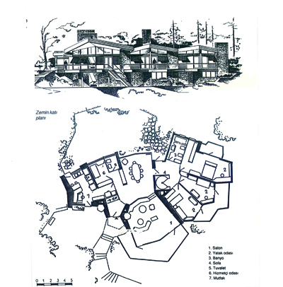 <p><strong>9a.</strong> Zübeyir Seyhun Villası, Büyükada-İstanbul, 1969.</p>