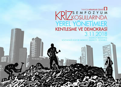 <p>Kriz Koşullarında Yerel  Yönetimler, Kentleşme ve Demokrasi Sempozyumu Sonuç Bildirisi Mimarlar Odası web sitesi olan mo.org.tr üzerinden okunabilir.</p>