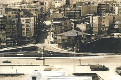 5. Devlet sahil yolu inşasından sonra Trabzon sahil şeridi 1970’ler, Gazipaşa Caddesi ve Sahil Yolu (Kaynak: Bölükbaşı, 2006)