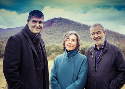 <p>Rafael Aranda, Carme Pigem  ve Ramon Vilalta<br />Fotoğraf: Javier Lorenzo  Domínguez</p>